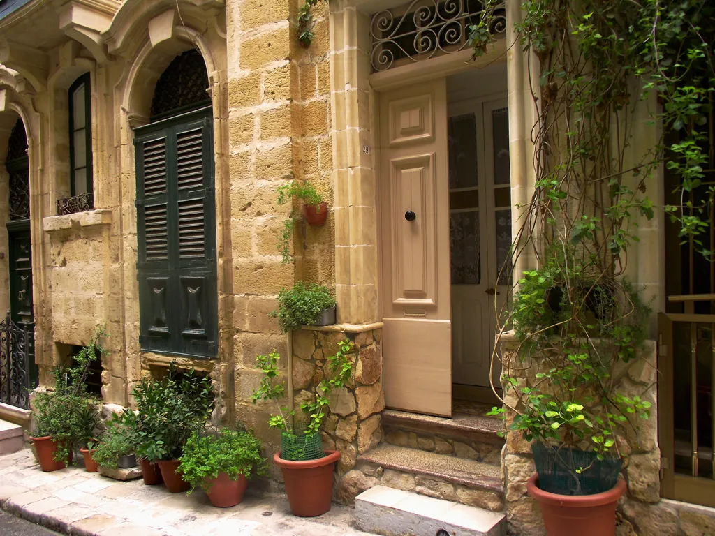 A street in Birgu, one of Malta’s Three Cities.